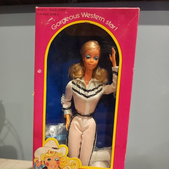 Vintage RARE 1980 Western Barbie
